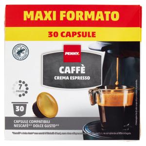 Penny Caffè Crema Espresso Capsule Compatibili Nescafè* Dolce Gusto* 30 x 7 g