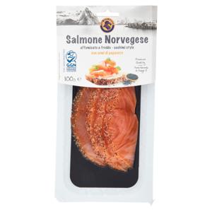 The Icelander Salmone Norvegese affumicato a freddo sashimi style 100 g