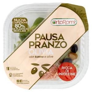 OrtoRomi Pausa Pranzo Olivia con tonno e olive 135 g