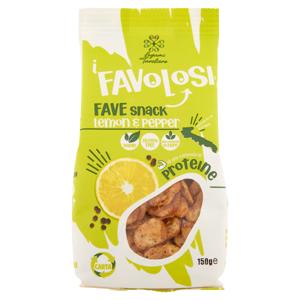 Legumi del Tavoliere i Favolosi Fave snack Lemon & Pepper 150 g