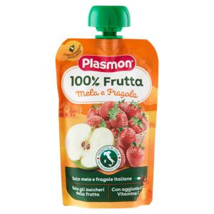 Plasmon 100% Frutta Mela e Fragola 100 g