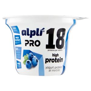 alplí Pro high protein yogurt proteico al mirtillo 180 g