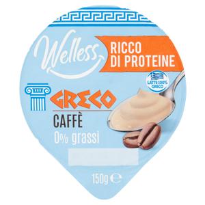 Welless Ricco di Proteine Greco Caffè 0% grassi 150 g