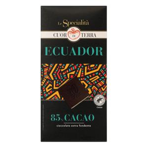 Cioccolato fondente 85% Ecuador 100 gr