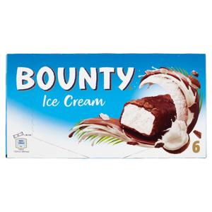 Bounty Barretta Gelato con cioccolato e cocco, Multipack da 6 x 39.1 g