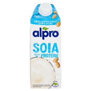 ALPRO Soia Classico, Bevanda alla Soia 100% vegetale con vitamine B2, B12 e D, 750 ml