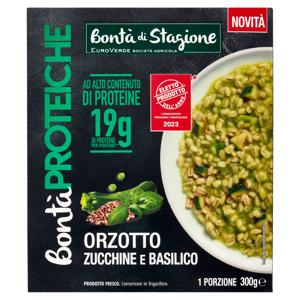 Bontà di Stagione Bontà Proteiche Orzotto Zucchine e Basilico 300 g