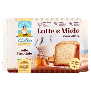 F.lli Cellino Fette Biscottate Latte e Miele senza lattosio 324 g