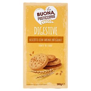 La Buona Pasticceria Digestive Biscotti con Farina Integrale 380 g
