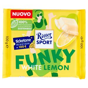 Ritter Sport Funky White Lemon 100 g