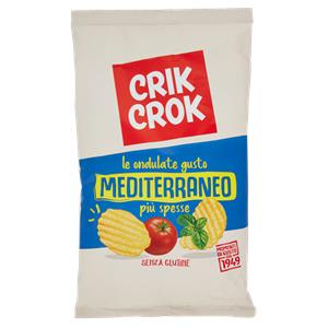 Crik Crok le ondulate gusto Mediterraneo 130 g