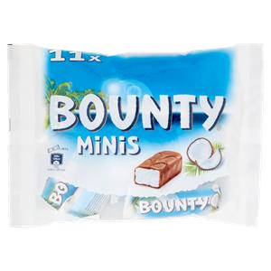 Bounty Minis Barrette Snack di Cioccolato al Latte Ripiena al Cocco, 333g