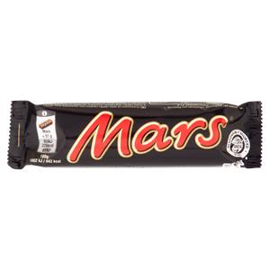 Mars Barretta Snack con Caramello Ricoperta al Cioccolato 51 g