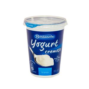 Yogurt cremoso con zuccheri dell'uva 500 gr