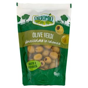 Ortomio Olive Verdi denocciolate in salamoia 400 g