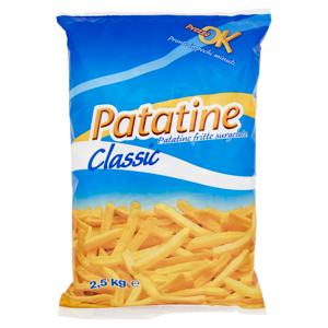 Prezzo OK Patatine Classic Patatine fritte surgelate 2,5 kg