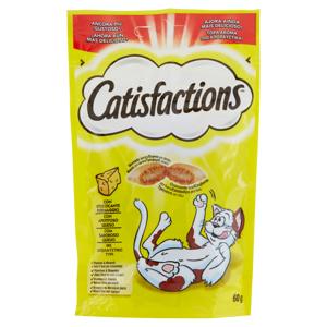 Catisfactions Snack Gatto con Stuzzicante Formaggio 60 g