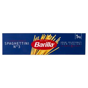 Barilla Pasta Spaghettini n.3 100% Grano Italiano 1Kg
