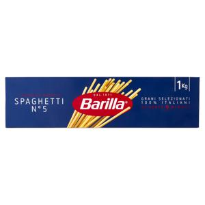 Barilla Pasta Spaghetti n.5 100% Grano Italiano 1Kg