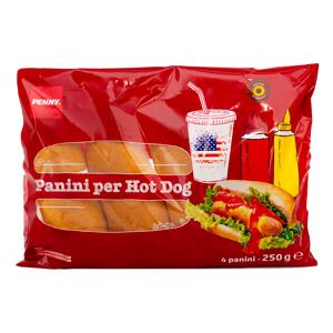 Panini per Hot Dog 250 gr