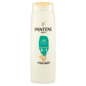 Pantene Pro-V 3in1 Shampoo+Balsamo+Trattamento Lisci Effetto Seta 225 ml