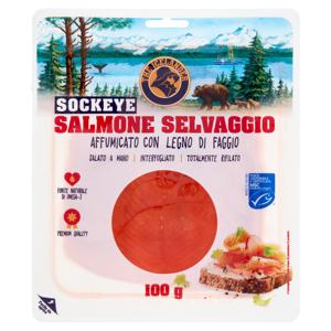 The Icelander Sockeye Salmone Selvaggio Affumicato con Legno di Faggio 100 g