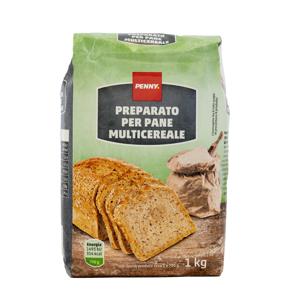 Preparato per pane semi girasole, multicereali, ciabatta 1 kg-multicereali