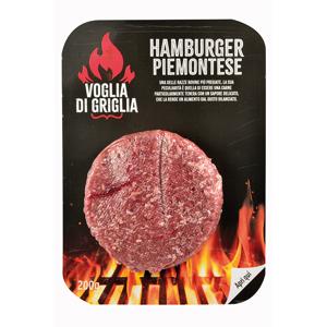 Ambrosini maxi burger piemontese 200 gr