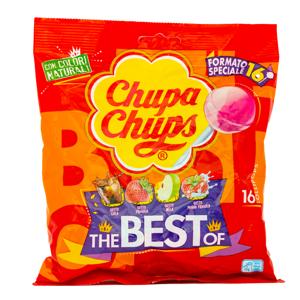 Chupa chups lollipop in busta da 16 pezzi 192 gr