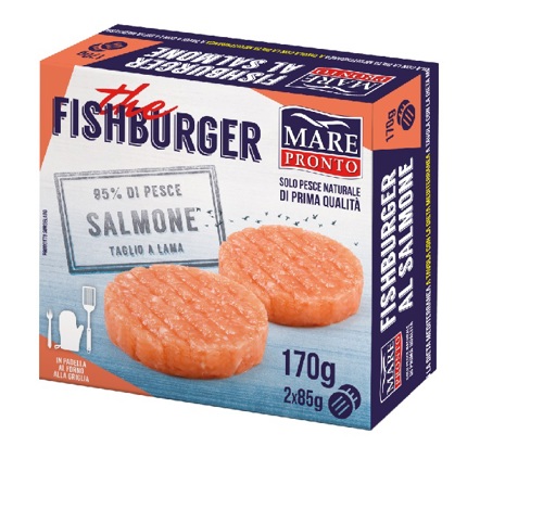 Fishburger di Salmone