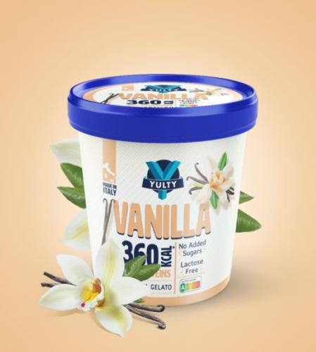 Gelato proteico alla vaniglia