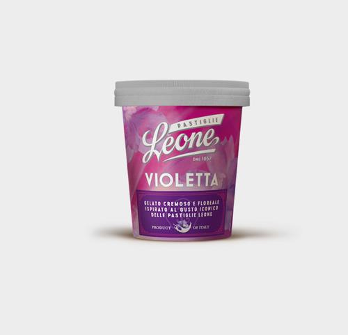 Gelato pastiglie Leone Violetta