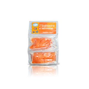 2 scaloppine di salmone