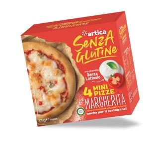 4 Mini pizze Senza Glutine
