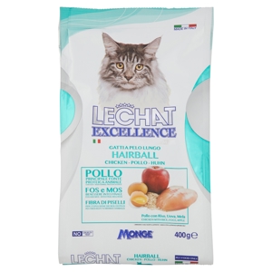 LeChat Excellence Hairball Pollo 400 g