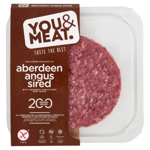 You&Meat con Carne Macinata di aberdeen angus sired 0,200 kg