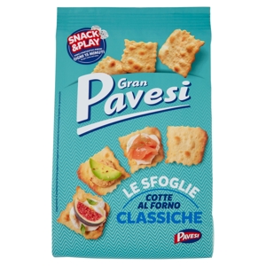 Gran Pavesi le Sfoglie Classiche Snack Cotto al Forno 180g