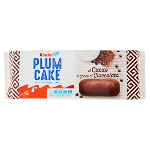 Kinder Plumcake al Cacao e gocce di Cioccolato 6 x 33 g