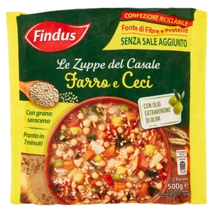 Findus Le Zuppe del Casale Farro e Ceci 500 g