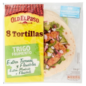 Old El Paso 8 Tortillas Frumento 326 g
