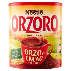 NESTLÉ ORZORO Orzo e Cacao Solubile barattolo 180 g