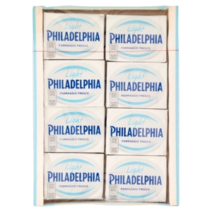 Philadelphia Light formaggio fresco spalmabile - 8 x 80 g