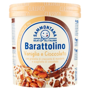 Sammontana Barattolino Classico Vaniglia e Cioccolato 500 g