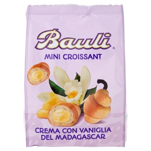 Bauli Mini Croissant Crema con Vaniglia del Madagascar 75 g