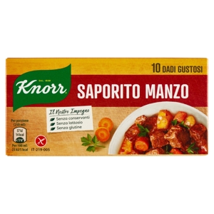 Knorr Saporito Manzo 10 Dadi 100 g