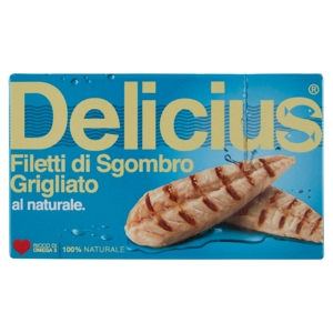 Delicius Filetti di Sgombro Grigliato al naturale 85 g