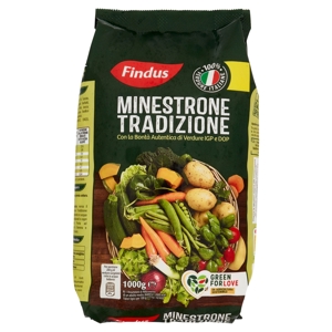 Findus Minestrone Tradizione - con Verdure IGP e DOP 1000 g