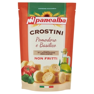 panealba Crostini Pomodoro e Basilico 100 g