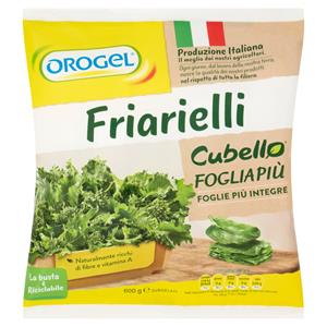 Orogel Cubello Friarielli Foglia Più Surgelati 600 g