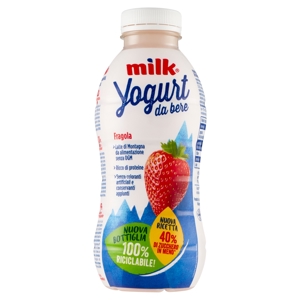 Milk Yogurt da bere Fragola 500 g